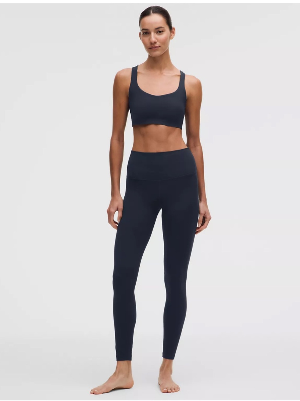 Women’s lululemon Align High-Rise Pant 24” leggings black EUC Size 10